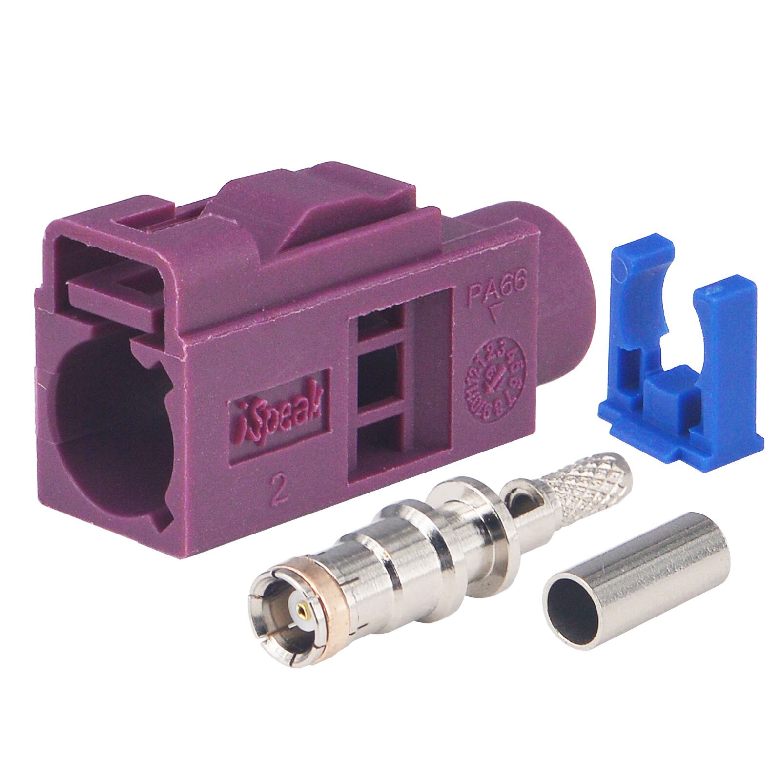 Liiuodo Auto Radio Antenne Connector Fakra Een Fakra B Fakra C Fakra K Fakra Z Voor Gps Rf Communicatie Systemen: Rood