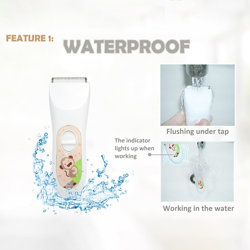 Maszynka robić strzyżenia włosów dla dzieci z USB włosy niemowlaka maszynki robić strzyżenia elektryczna cicha trymer dziecko cicha maszyna robić cięcia dzieci golarka dla kobiet