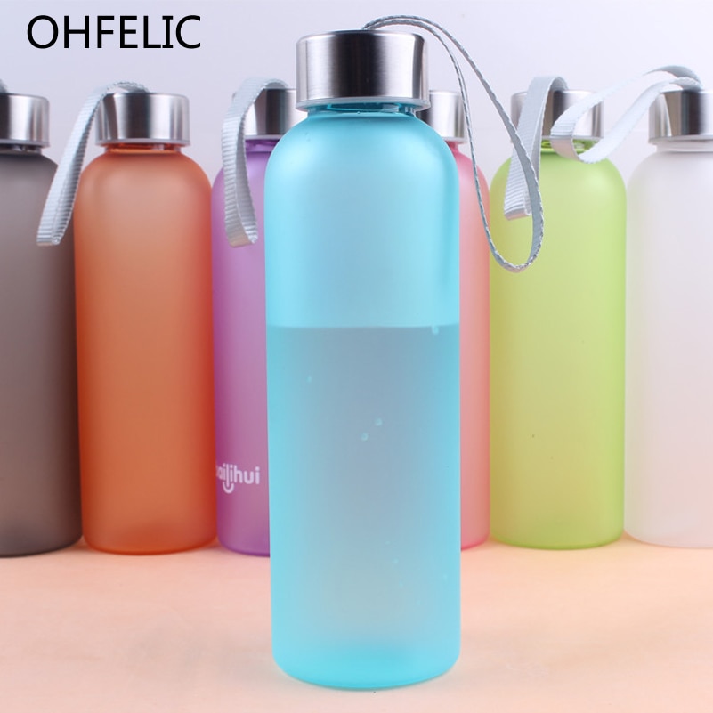 Plastic Tour Water Bottle 600ML gym Drink Water Bottles Protein Shaker Sport Drinking Water Bottle Infuser