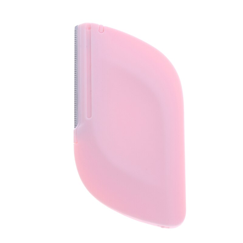 Wenkbrauw epilator gezichtsscheermes met gratis snijkop opvouwbaar wenkbrauwscheermes in doos dermaplaning draagbare wenkbrauwtrimmer: Pk