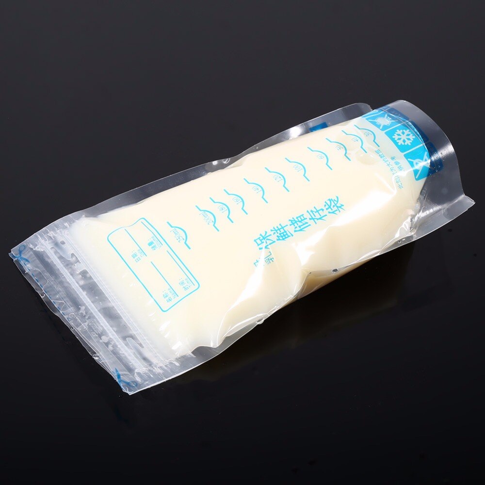 20 stk. opbevaringspose til modermælk bpa fri baby-sikker fodring poser 250ml mælk fryseposer modermælk baby mad opbevaring