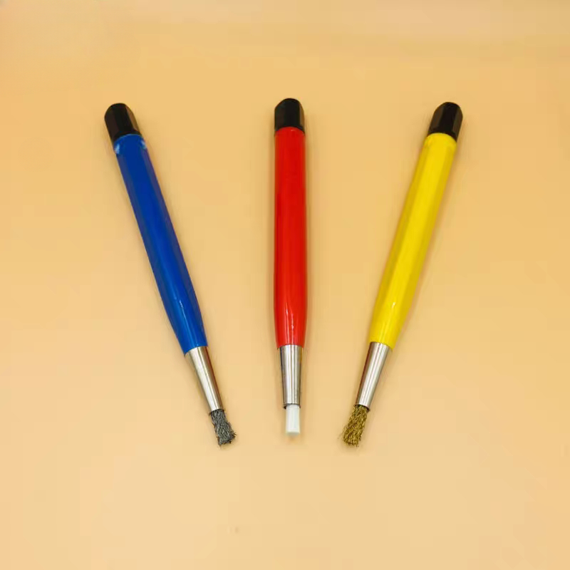 1pc orologio penna per pulizia gioielli penna antigraffio in fibra di vetro penna smacchiatore di ruggine strumento di riparazione componenti elettronici gioielli