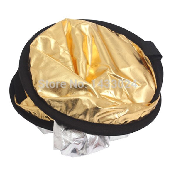 32inch 80cm 2 in 1 Collapsible Light Round Photography Reflector Light Diffuser for DSLR Photo and Studio