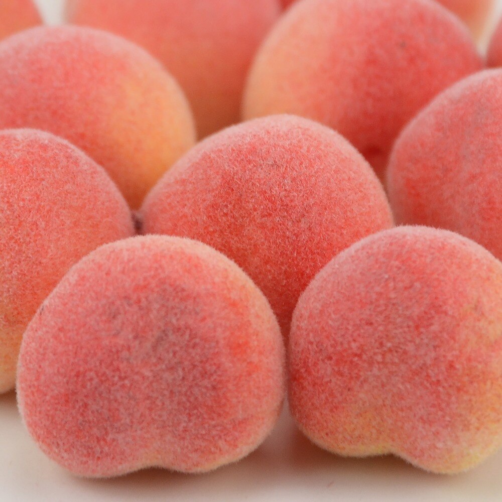 20Pcs Artificial Mini peaches Plastic Fruit house vegetables Pretty Christmas Kitchen Wedding Happy Decoration Foam Berries