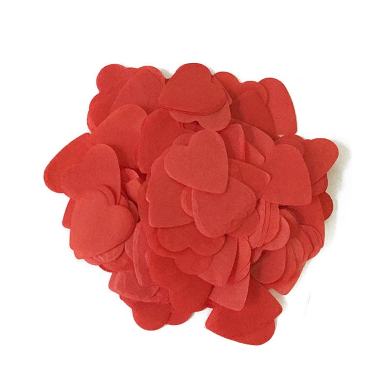 3000 Stück Herz-Konfetti Rot – Glitzernde Pailletten Für Tischdeko, Hochzeit, Valentinstag & Partys