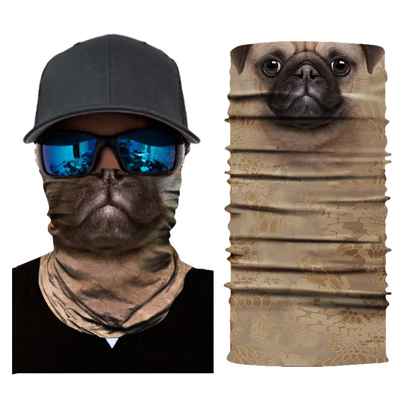 Masque facial magique d'extérieur en Lycra pour Moto, casquette coupe-vent pour motard, Ski, bouchon: AC004