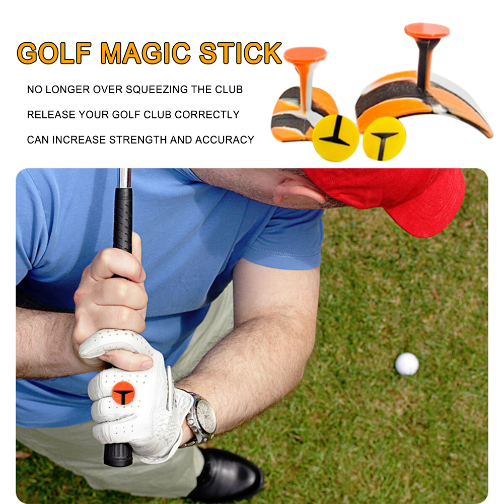 Golf griff aufkleber reduzierter Griff druck Golf-schwingen-Trainer mit 4 Markierungen Golfgriff-Ausrichtung werkzeug Golfgriff-Schulungen hilfe