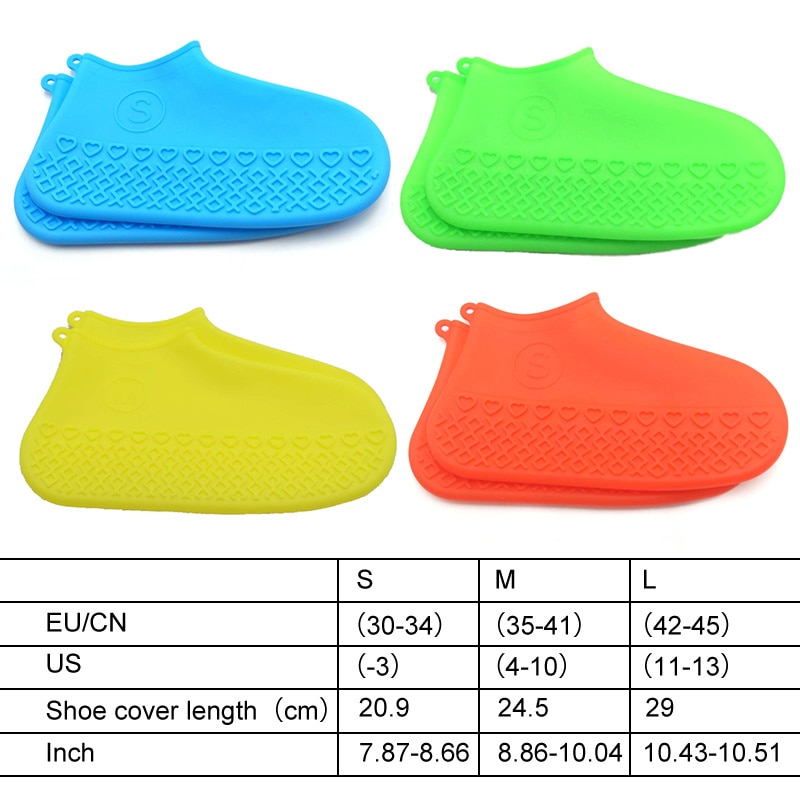 Waterdichte overschoenen voor fietsen, herbruikbare siliconen latex schoenen, elastische overschoenen ter bescherming van schoenen, accessoires, stofhoezen