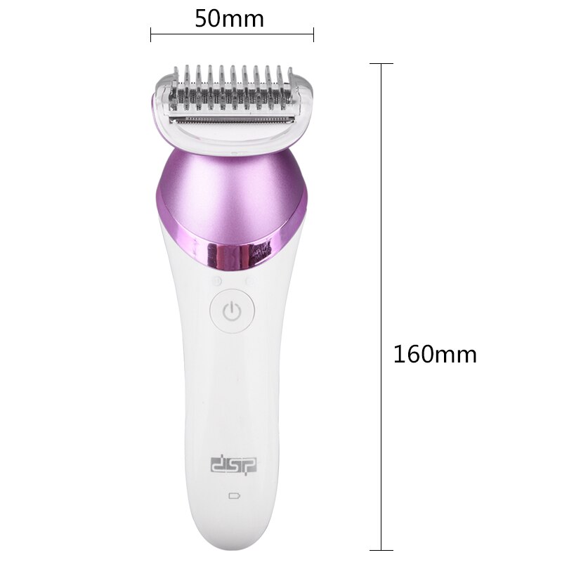 Dsp 6 in 1 hudvård kroppskostym exfolierande lemmar ansiktsrakning hårborttagning ögonbryn 220-240v 5w personlig vård kvinna skönhet