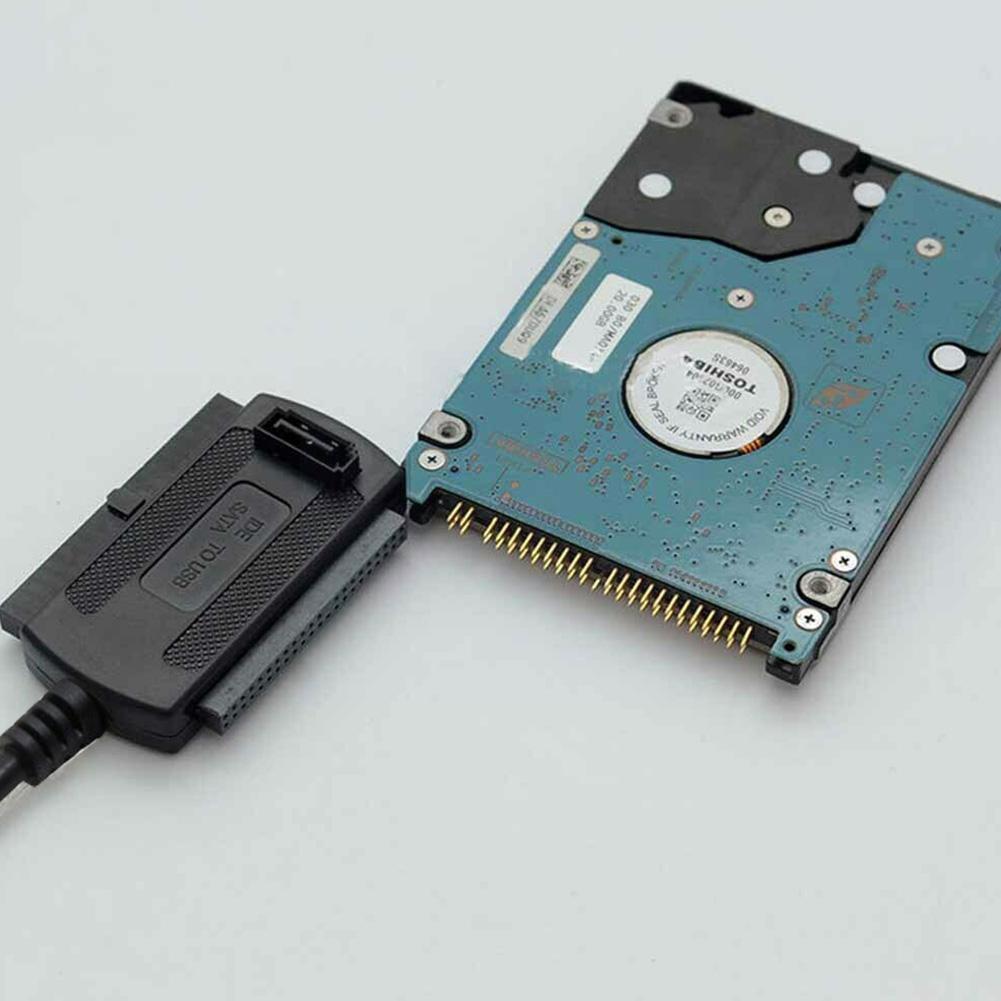 For ATA/ATAI LBA USB To IDE Cable USB 2.0 To IDE/SATA Disk Adapter Cable 3.5" HDD Hard Plug 2.5" Drive Converter F9H8