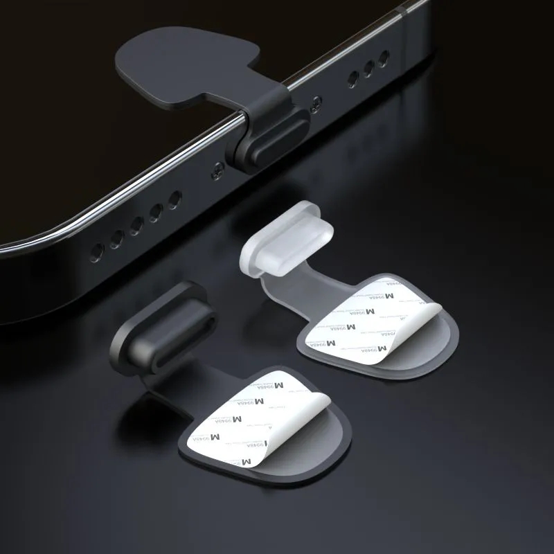 Puerto de carga para teléfono móvil, enchufe antipolvo para Apple iPhone Samsung S23Ultra, Protector de puerto USB tipo C, cubierta de tapones antipolvo a prueba de pérdidas