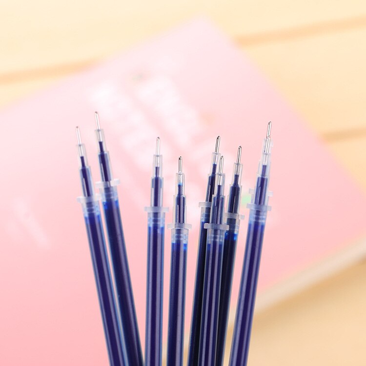 20 pcs/lot Gel Pen Refill 0.5mm Red Blue Black Signature Ink Refills Office School Stationery Writing Supplies
