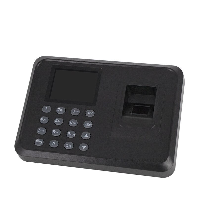 Intelligent Biometric Fingerprint Time Clock Recorder Device LCD Scree Employee Fingerprint Attendance Machine