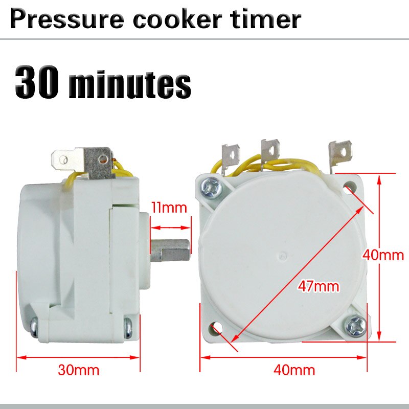 Electric pressure cooker timer spare parts DDFB-30 time switch mechanical rice cooker timer 30 minutes