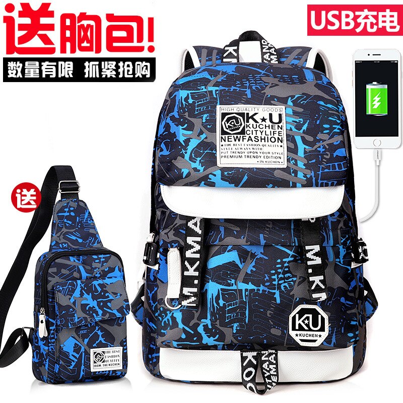 High School Student Rugzak Mannen Reizen Rugzak Zwart Waterdichte Grote Capaciteit Rugzak Voor Jongen Schooltassen Voor Tienermeisjes: Hot Pink