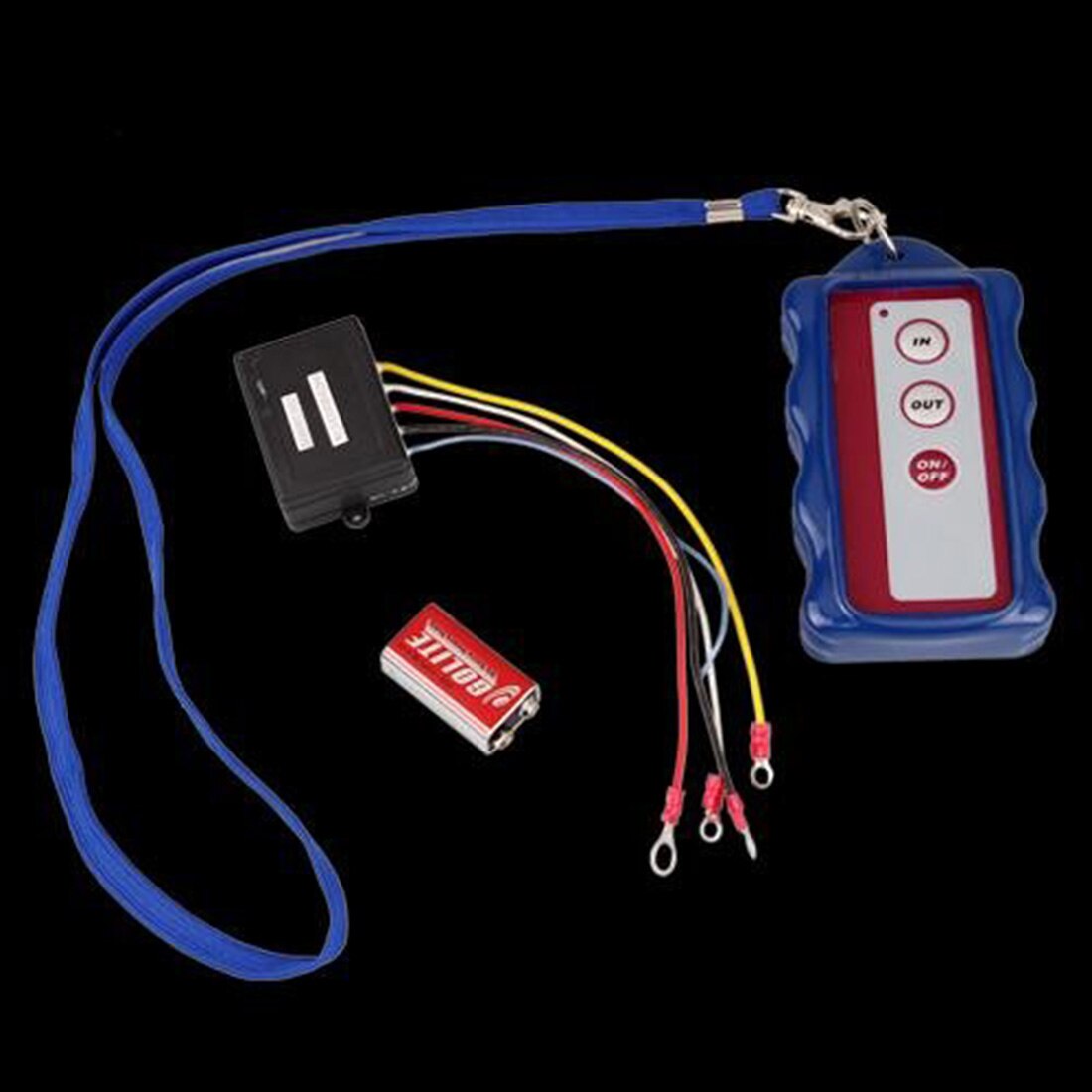 Waterdicht Met Lampje 12V Auto Draadloze Afstandsbediening Set Kit Voor Truck Jeep Atv Winch