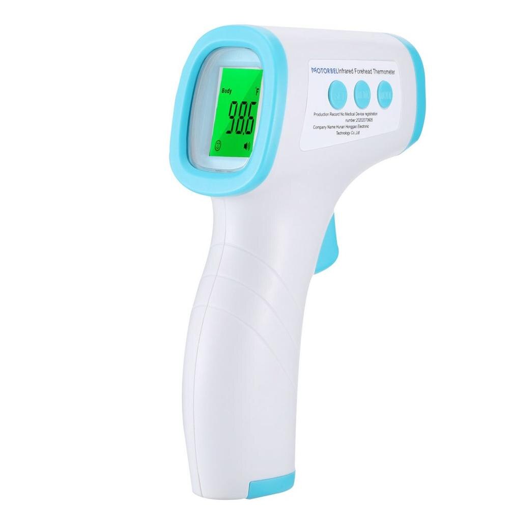 Ikke-kontakt infrarødt termometer håndholdt infrarødt termometer høj præcision måler kropstemperatur: Default Title