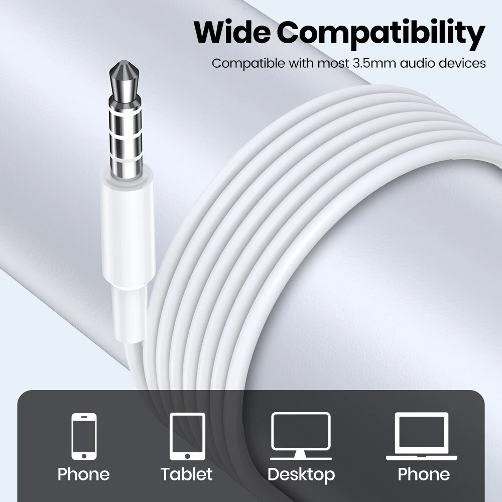 TOPK Earphone In-Ear Volume Control with Microphone 3.5mm Jack Universal for iPhone Android