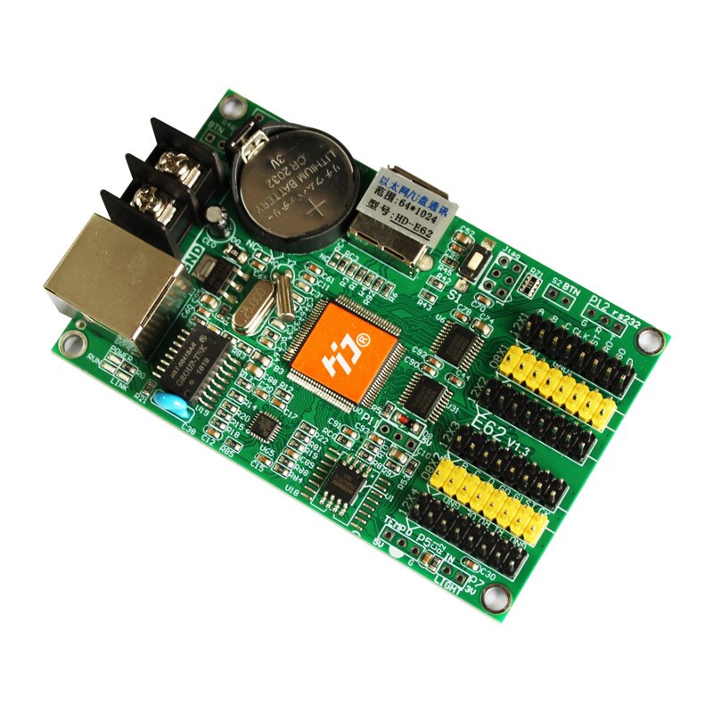 HUIDU led display control card HD-E62 control for p20 led display led signs
