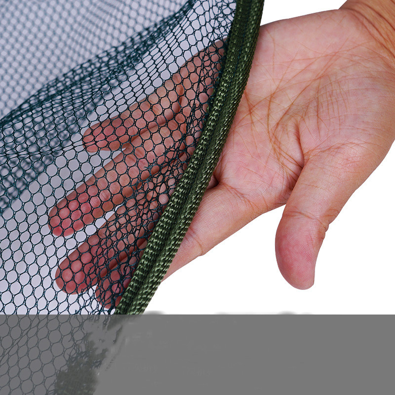 Red de caída plegable, trampas de aterrizaje de pesca, jaula receptora, cebo para gambas, cangrejo, camarones, muelle, puerto, malla de estanque para uso Vertical en orilla