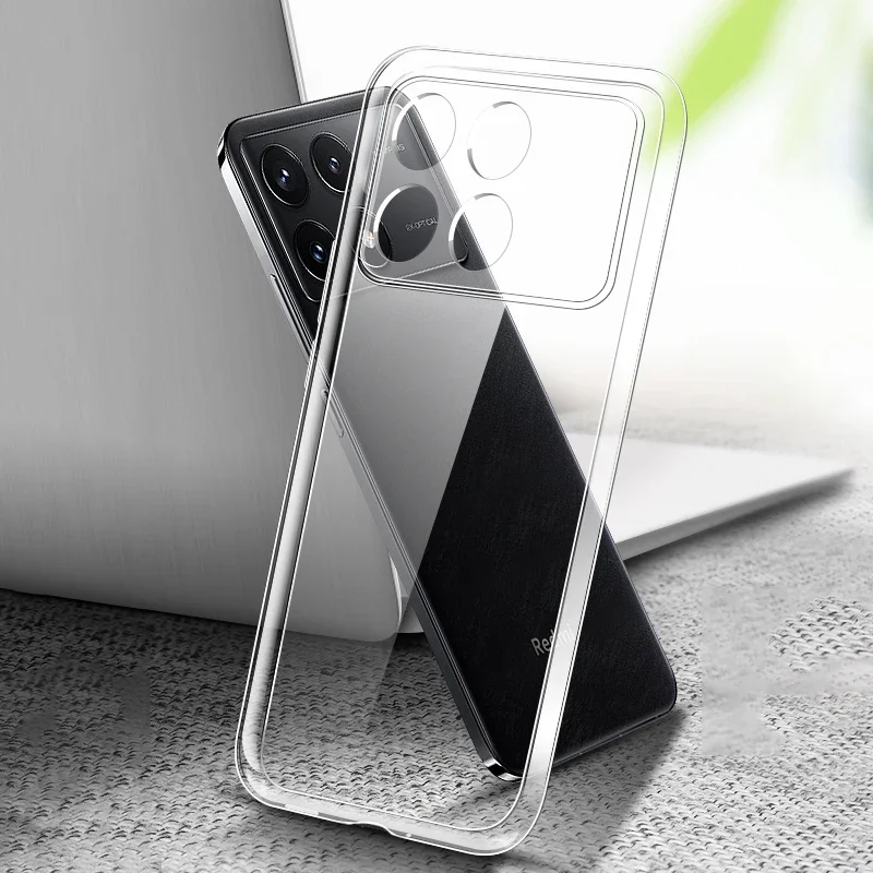 Cover Xiaomi Mi 13 Ultra Con Disegno A Rilievo - Custodia TPU Trasparente Morbida, Ultra Sottile (1,35 Mm) Antigraffio, Supporta Ricarica Wireless - A023