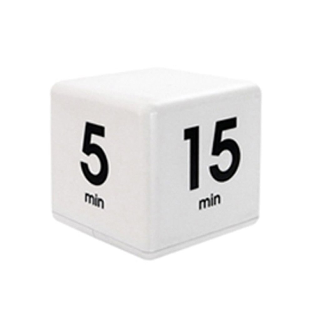 Cube Timer Plastic Keuken Smart Wekker Dutje Herinnering Yoga Koken Tellen Countdown Wekker 1 Stuk
