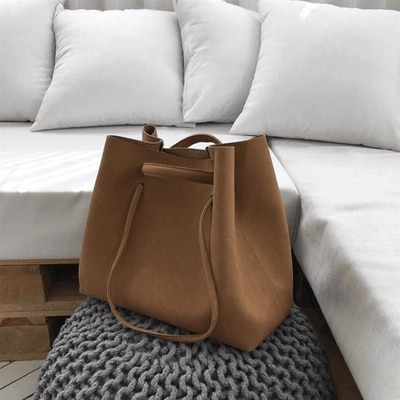 Vintage Nubuck cuir femmes sacs à main vintage gommage sac à main messenger sac décontracté grand Top-poignée sac bolsos