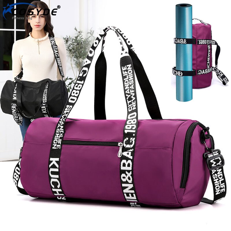 Bolsa esportiva feminina para treino, bolsa de viagem Fitness para akademia, yoga, esportes, bagagem