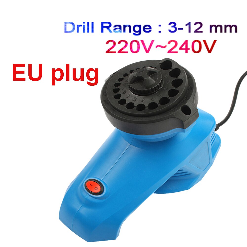 Electric Drill Bit Sharpener Twist Drill Grinding Machine High Speed Drill Grinder Machine 95W 1350rpm For Grinding Drill 220V: Only machine