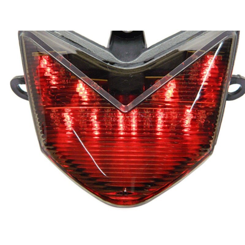 Motorcycle Smoke Led-achterlicht Draaien Singal Licht Stop Lamp Voor Kawasaki Ninja ZX-10R ZX10R 2004 2005