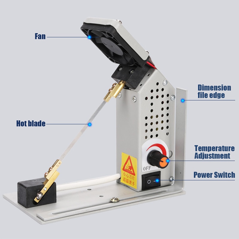 220V Kleine Snijmachine Lint Kant Snijmachine Thermische Cutter Foam Snijmachine Elektrische Verwarming Schaar