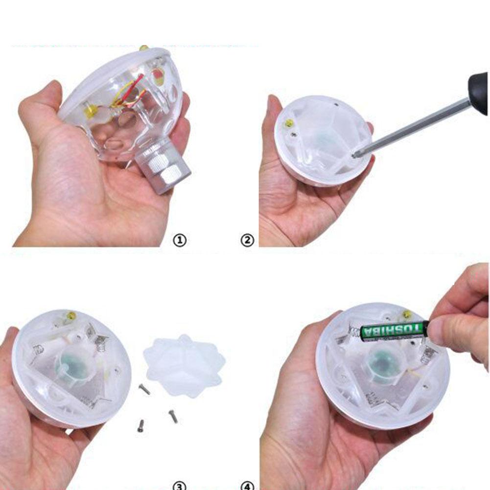 Underwater LED light Solar Water Floating Light Solar Pool Automatic Color Changing Light Solar Pond LED Light #CW