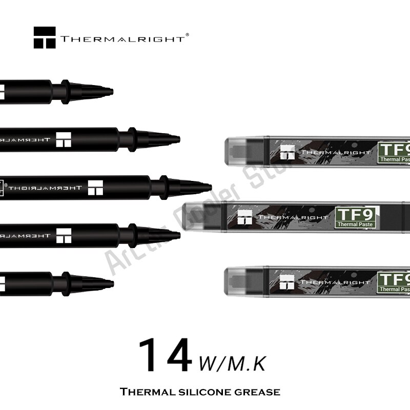 Thermalright TF9 Thermal Paste Grease 14W/mk for AMD Intel CPU Computer Notebook VGA GPU Compound Heatsink Plaster 1.5g 2.9g