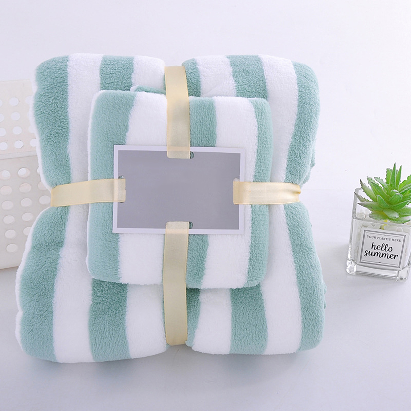 Bath Towel Set Friendly To Skin Ultra Soft Thickened Hair Drying Towel Superior Absorbency Dense Cotton Shower Towel: 25#