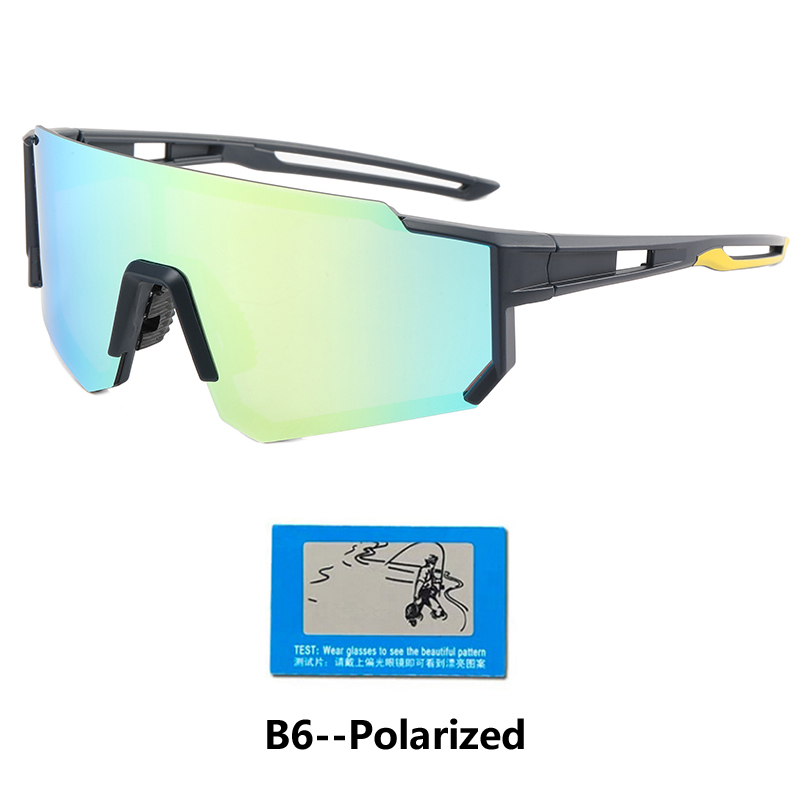 Polarisierte Sportbrille Herren und Damen Fahrrad Photochrome Brillen Berg MTB Radfahren UV400 Sonnenbrille Fahrrad Straßenbrille