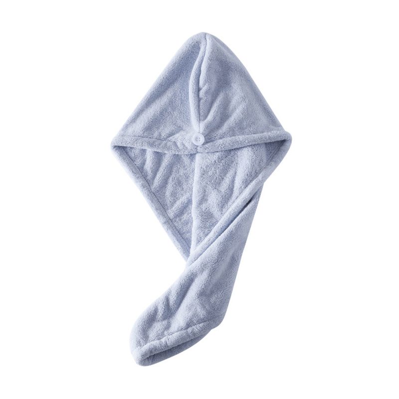 Magic Microfiber Haar Sneldrogende Droger Handdoek Absorberen Vocht Droger Handdoek Bad Wrap Hoed Snel Droog Cap Tulband: B