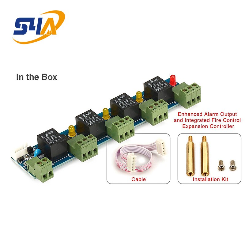 Enhanced Alarm Output and Integrated Fire Control Expansion Controller