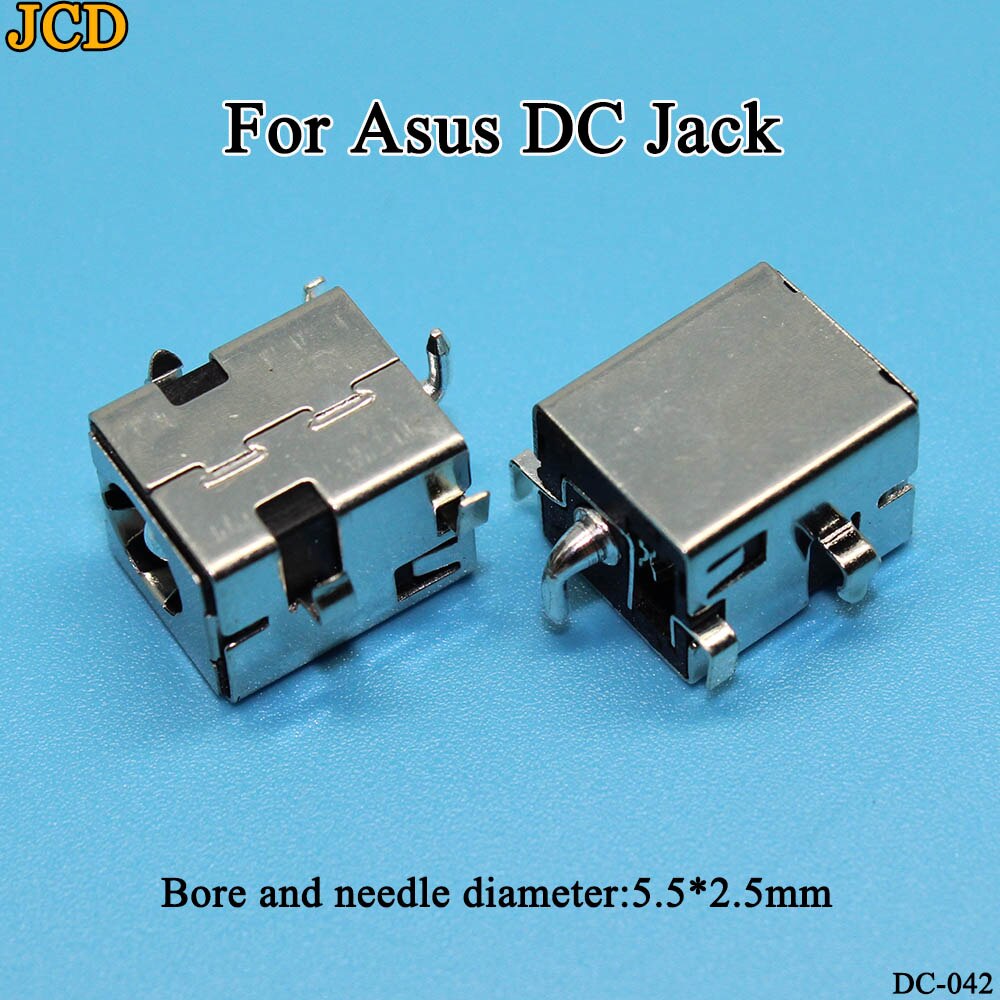 JCD 1pcss/lot 2.5mm DC Power Jack for Asus A52 A53 K52 K53 X52 X53 X54 X55 X43 X42 U52 U30 U47 U50 Laptop charging socket: Default Title