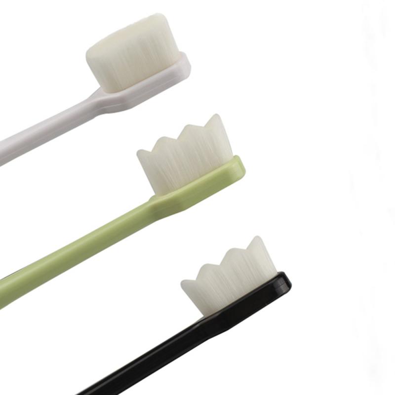 Million Toothbrush Ultra-fine Soft Fiber Toothbrush Environmentally Antibacterial Protect Gum health Travel Portable Toothbrush
