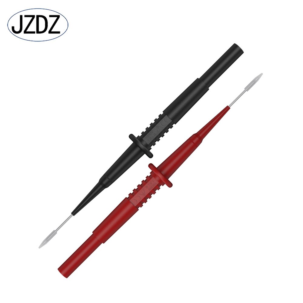 JZDZ 2pcs Test Pin 1mm Test Probe Tips Electrical Connector 4mm female banana plug Multi-meter Needle J.30011