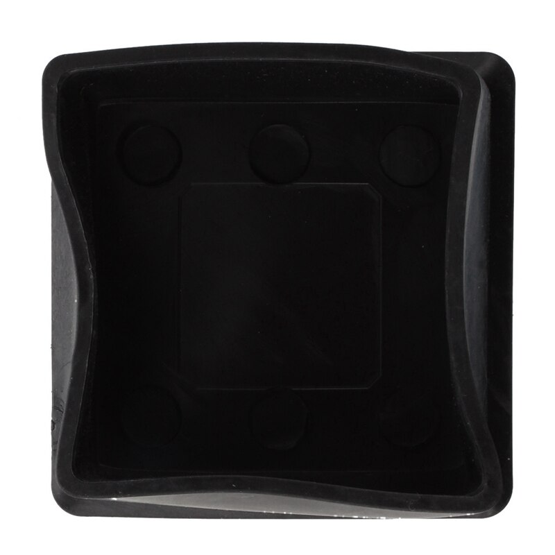 Vierkant Zwart Rubber 50Mm X 50Mm Voet Voor Tafel Stoel Been