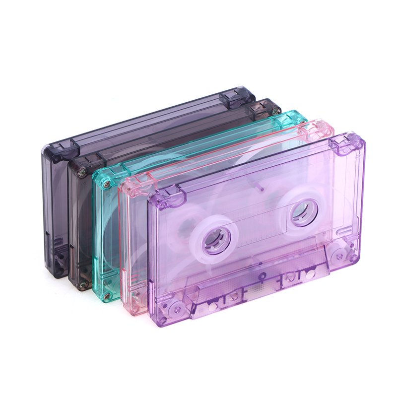 1pc Farbe leere Band hülle Audio- aufnahme Kassetten Band Schale leere Rolle zur Rolle Kassette (kein innerer Kern und äußehe Kasten)