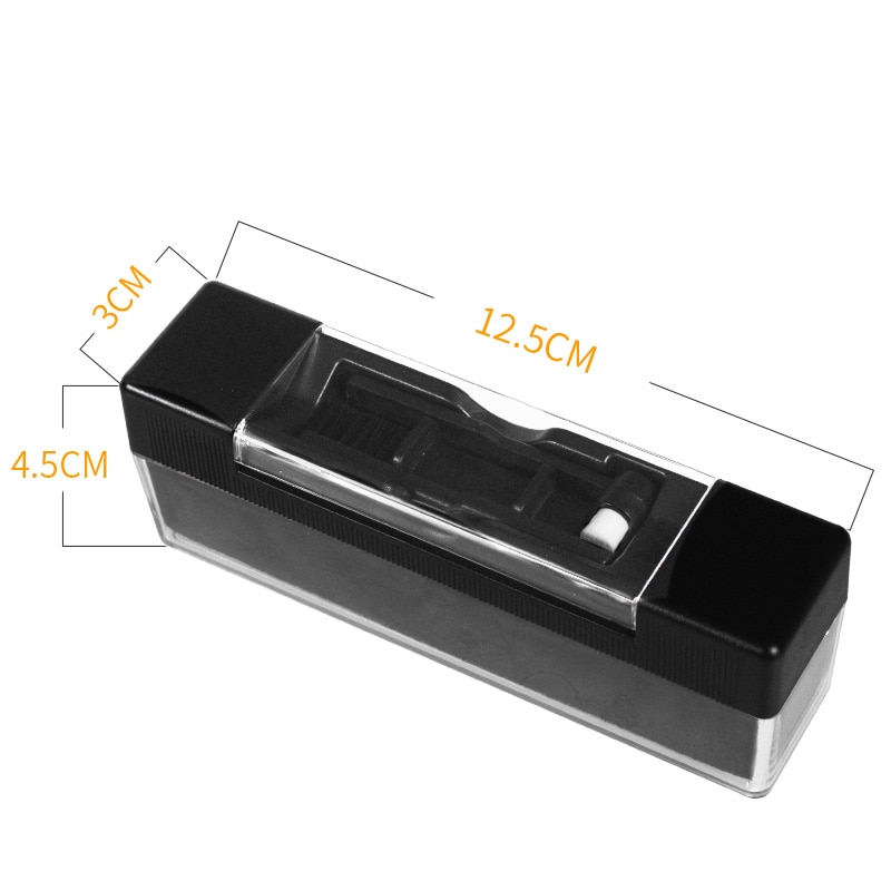 Combination vinyl record cleaning kit, LP phonograph record cleaning kit with small brush, turntable cleaning kit