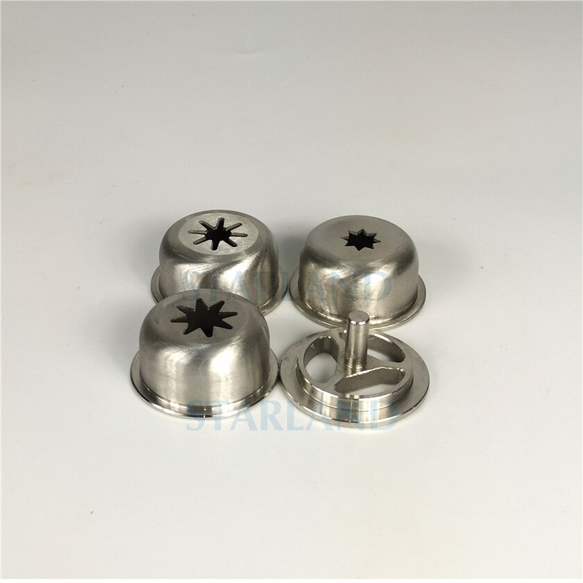 4 en 1 acier inoxydable Churros modélisation casquettes accessoires pièces de rechange de Churros Machines