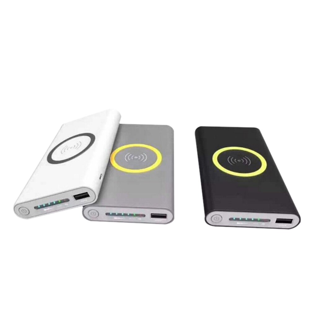 TYPE-C Interface Power Bank Cover Wireless Charging Power Bank Cover Shell Electronic Accessories Battery Parts And Charger Part