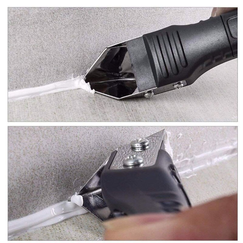 5 i 1 silikonborttagare caulk finisher tätningsmedel slät skrapa injekteringsverktyg verktyg plast handverktyg set tillbehör