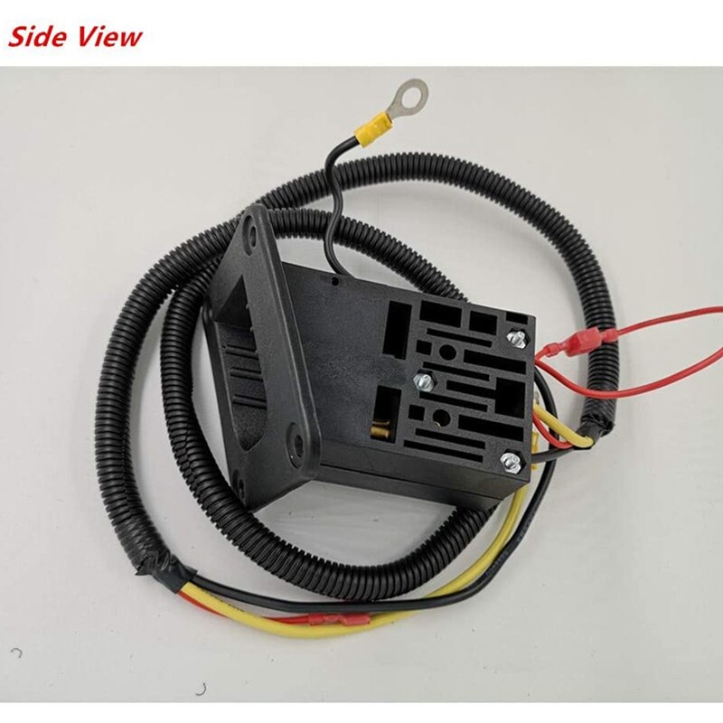 for EZGO 36V Powerwise Charger Receptacle Charger Plug for EZGO Medalist & TXT(98+) DCS/PDS 73345G01 73063G01