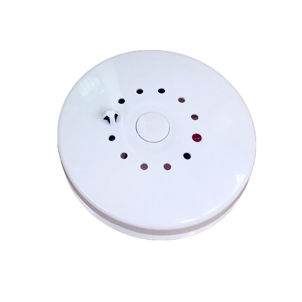 2 in 1 Photoelectric Smoke Sensor and Fire Heat Temperature Detector NC NO option Sound 85dB for Alarm Systems Security Home.
