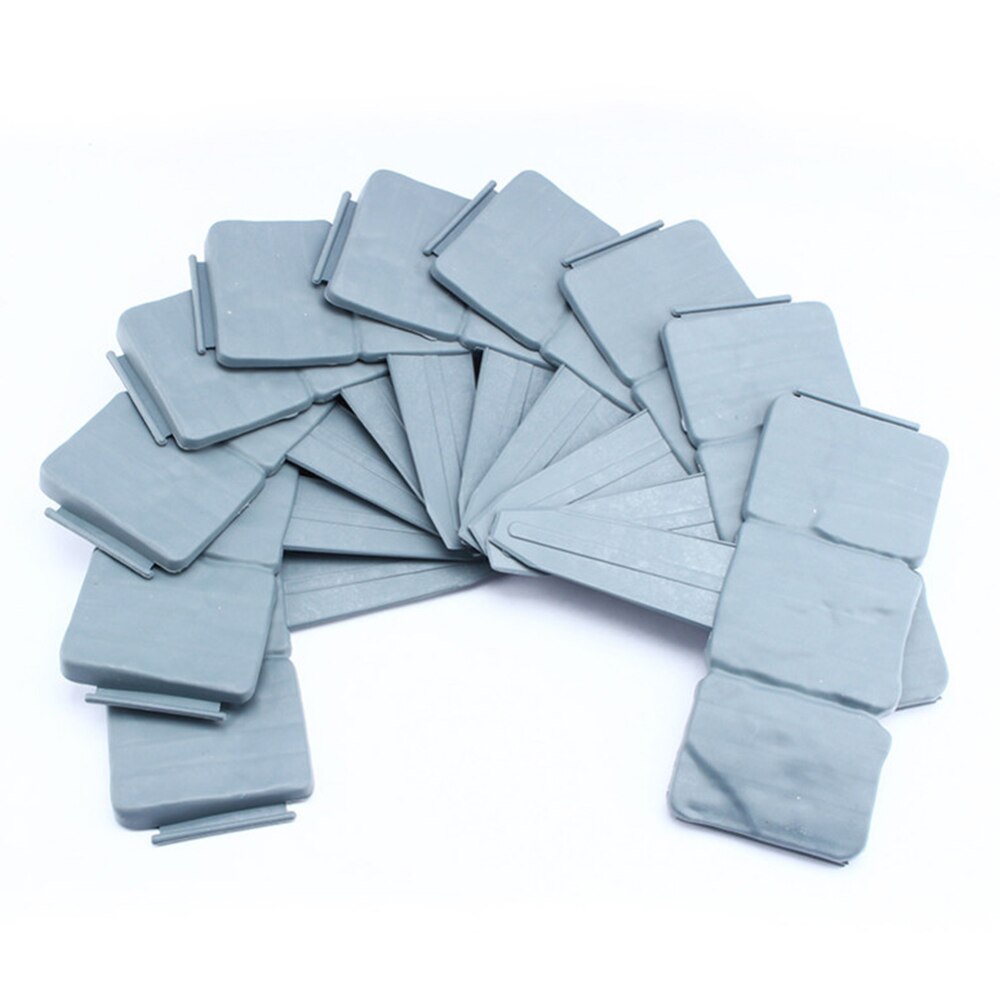 10PCS Fence Edging Cobbled Stone Effect PP Lawn Edging Plant Flower Border Decorative Folding Landscape For Garden Home Decor