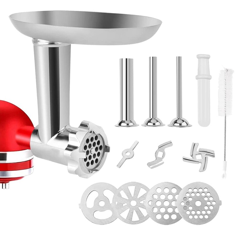 Voedsel Vleesmolen Bijlagen Voor Kitchenaid Stand Mixers, Inclusief